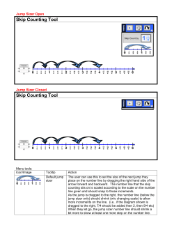Skip Counting Tool