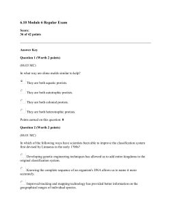 6.10 Module 6 Regular Exam