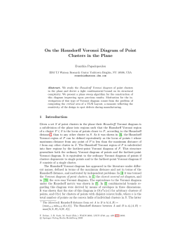 On the Hausdorff Voronoi Diagram of Point Clusters in the Plane