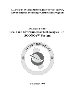 Goal Line Environmental Technologies LLC