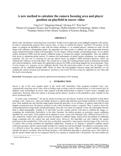 A new method to calculate the camera focusing