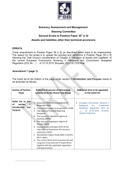 Second Errata to Position Paper 39 (v 8)