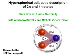 hyperspherical potential curves