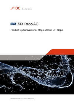 27 Aug 2015 Product Specification for Repo Market CH