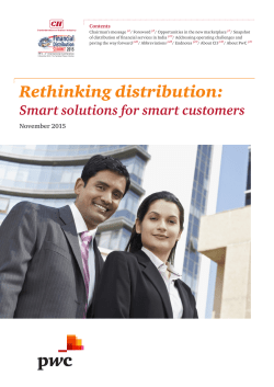 Rethinking distribution