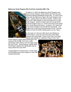 Melbourne South Dragons Win First-Ever Australian NBL Title On