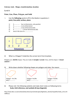 Shape Location Transformation Literacy Task