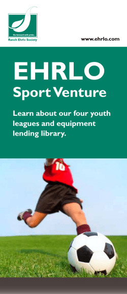 Sport Venture - Ranch Ehrlo Society