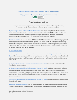 Anger Management for Substance Abuse Professionals- a 1