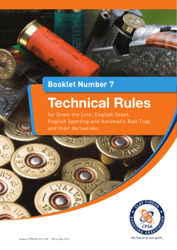 Technical Rules
