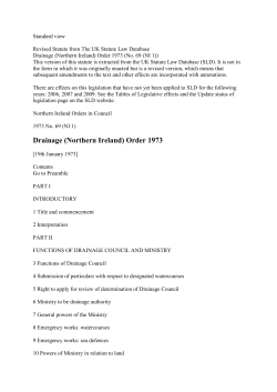 Drainage (Northern Ireland)
