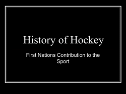 History of Hockey - Whittle Big Planet