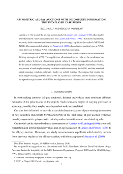 Asymmetric All-Pay Auctions With Incomplete Information, The Two