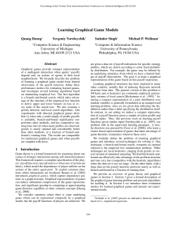 Learning Graphical Game Models