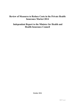 Cost Drivers in Private Hospitals