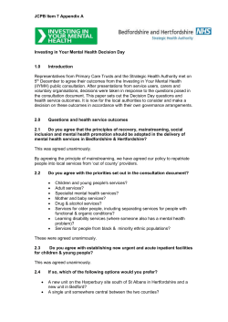 Item 7 - Appendix A (Investing In Your Mental Health Decision Day).