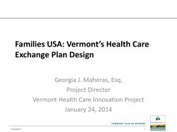 Blueprint for Health (Primary Care)