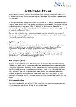 Solent Medical Services Limited Info