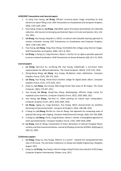 ACM/IEEE Transactions and Journal papers Journal papers