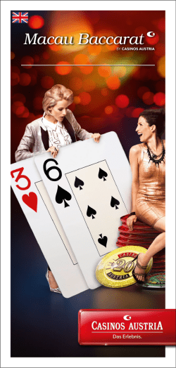 Macau Baccarat - Casinos Austria