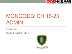 MongoDB - Rose