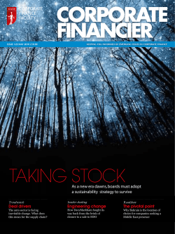 As a new era dawns, boards must adopt a sustainability strategy to