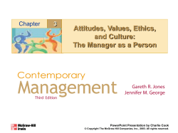Contemporary Management 3e