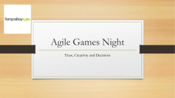 Agile Games Night
