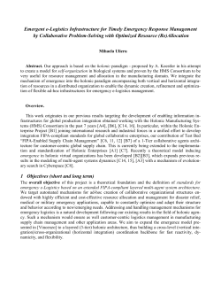 Emergent Virtual Holarchies for Collaborative