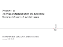 Printer - Foundations of Artificial Intelligence