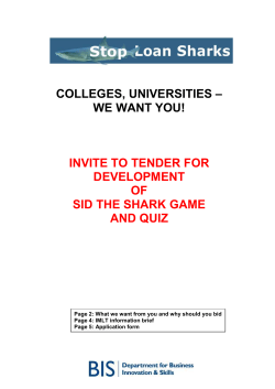 Loan Shark Project &ndash; illegal Money Lending Team