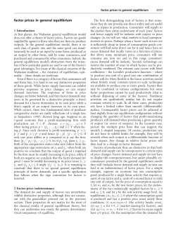 factor prices in general equilibrium