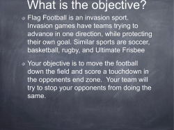 PE Flag Football