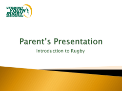 Parent`s Presentation
