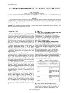 TEMPLATE FOR ACTA ELECTROTECHNICA ET INFORMATICA