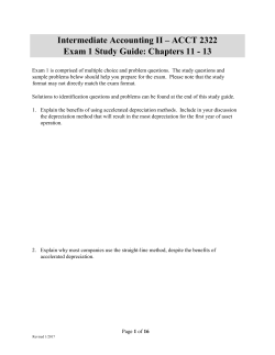Practice Exam Chapters 1