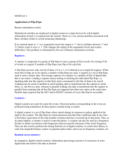 2 Bit asynchronous binary counter