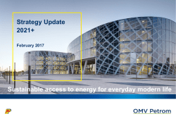 Strategy Update 2021+