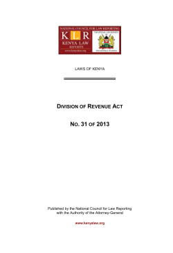 Division of Revenue Act
