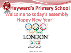 Excellence - Hayward`s Primary School