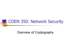Cryptography - cse.scu.edu
