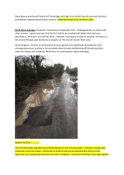 DW Homes THX PC 15 03 16 - Thundridge Parish Council