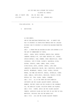 1 GFS TEXT MENU RULE CATEGORY TEXT DISPLAY IN EFFECT