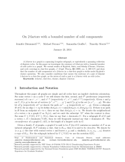 On 2-factors with a bounded number of odd components