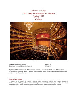 Syllabus ONLINE SPRING 2017