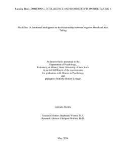 The Effect of Emotional Intelligence on the Relationship between