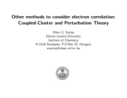 Coupled-Cluster and Perturbation Theory