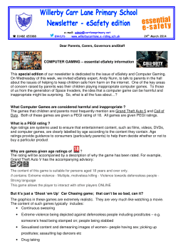 eSafety - Willerby Carr Lane Primary School