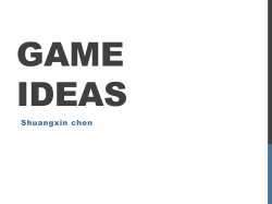 Game Ideas