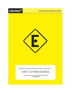 executive summary - East Lothian Council